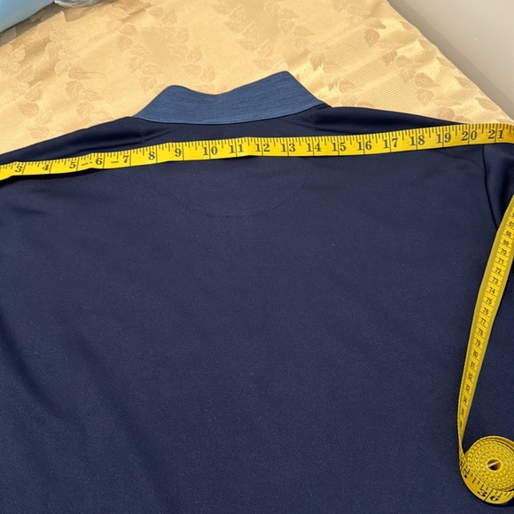 Callaway Golf SMU Tech Fleece Quarter-Zip Pullover. - Picture 12 of 15